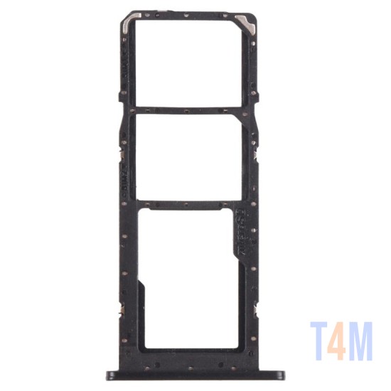 SIM HOLDER SAMSUNG A02S/A025 BLACK